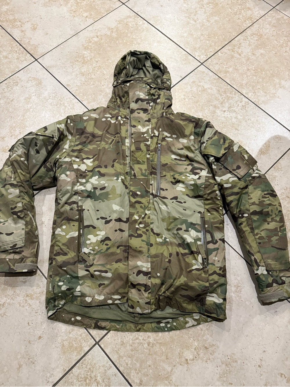 Men's Camouflage Tactical Hooded Jacket